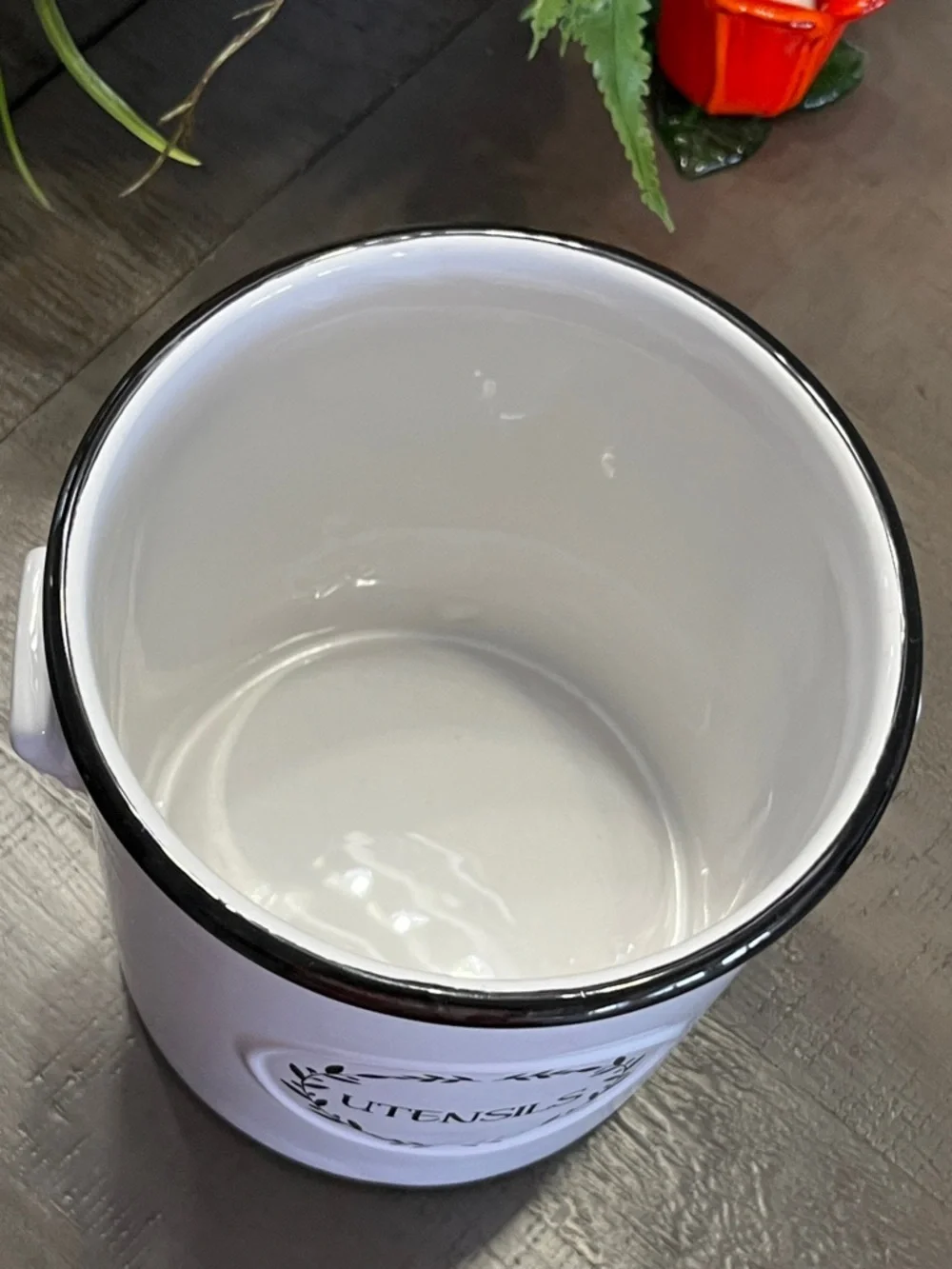 Ceramic Kitchen Utensil Jar